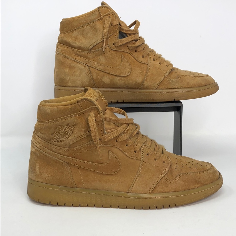 Air Jordan 1 Retro OG High Wheat 555088-710 Men’s Sneakers - Size 11 No Box